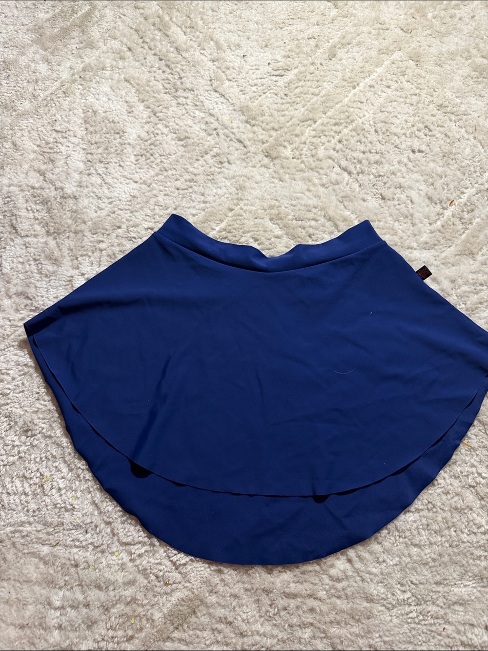 Women's Blue Layered Skirt